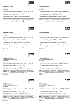FKM Sealing Element, for high temperature applications, for