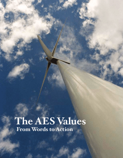 The AES Values