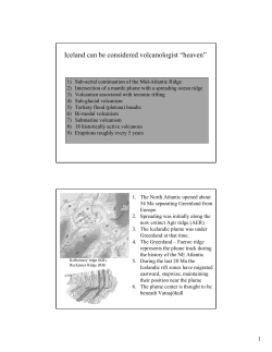 Lecture 7 Iceland