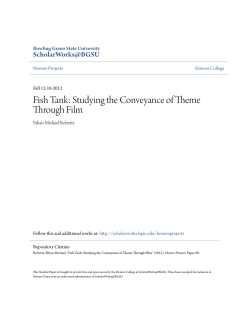 Fish Tank: Studying the Conveyance of Theme Through Film