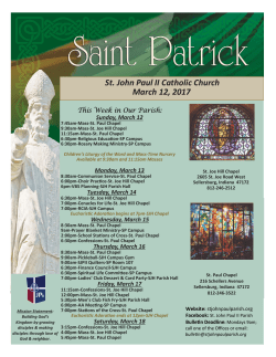 March 12 2017.pub - St. John Paul II Catholic Church