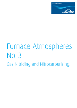 Furnace Atmospheres No. 3