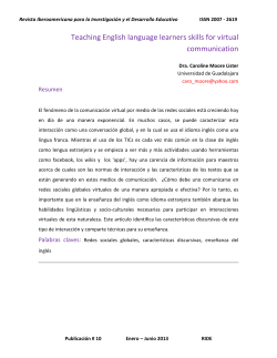 Teaching English language learners skills for virtual communication