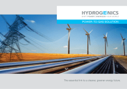power-to-gas solution