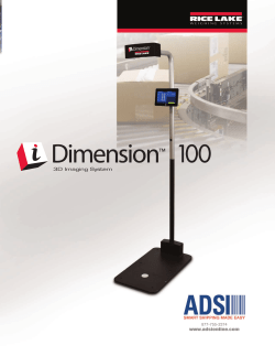 iDimension 100 - ADSI Shipping Software Solutions