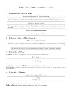 Chapter 27 notes