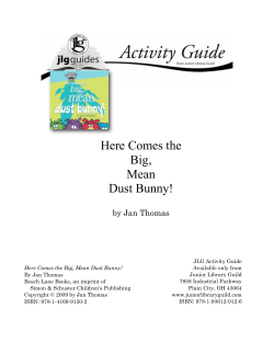 Here Comes Big Mean JLGActivityGuide
