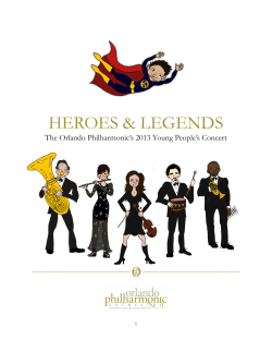 2013 Young People`s Concert Guidebook