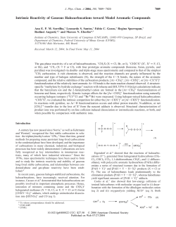 Intrinsic Reactivity of Gaseous Halocarbocations toward Model