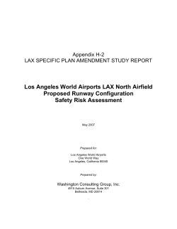LAX SPAS Report App H-2 N Airfield Safety Risk Assessment Final