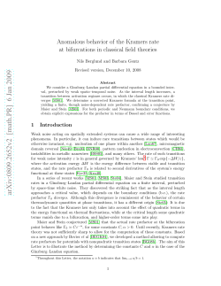 Anomalous behavior of the Kramers rate at bifurcations in classical