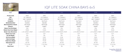 IQF LITE SOAK CHINA BAYS 6x5
