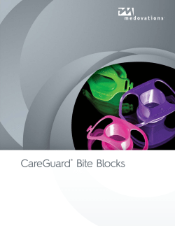 CareGuard&reg; Bite Blocks