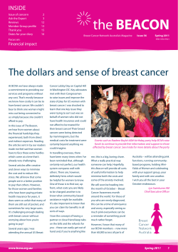 issue 56 - Breast Cancer Network Australia