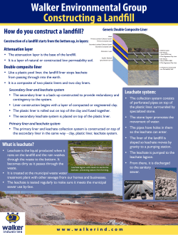 Constructing a Landfill