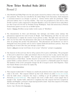 New Trier Scobol Solo 2014 Round 2