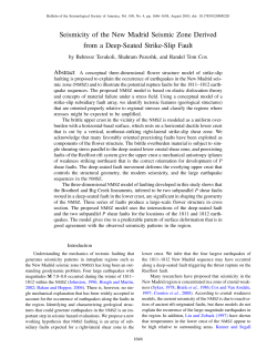 Seismicity of the New Madrid Seismic Zone