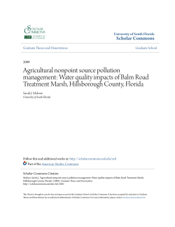 Agricultural nonpoint source pollution management