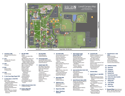 Lowell Campus Map - Regis University