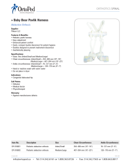 Baby Bear Pavlik Harness