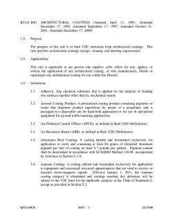Rule 4601 - San Joaquin Valley Air Pollution Control District