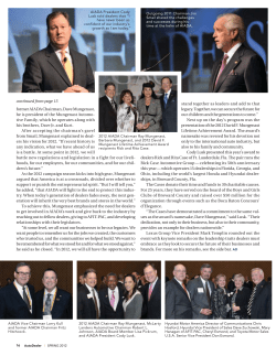 former AIADA Chairman, Dave Mungenast, he is president of the