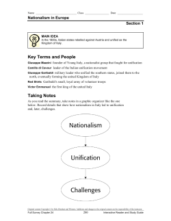 Key Terms and People Taking Notes