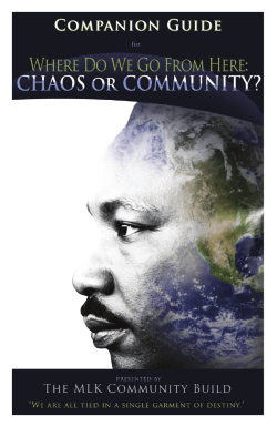 MLK Community Build Companion Guide
