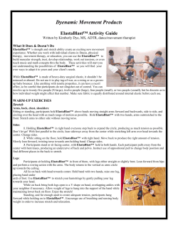 Elastablast Activity Guide