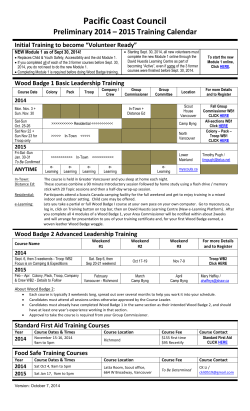 HERE - Pacific Coast Council