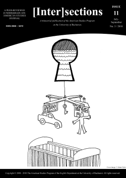 Click HERE - American Studies Department at The University of