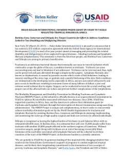 USAID MMDP Project - Helen Keller International