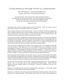 Read the original essay. - The Virtue Solution Project