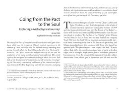 Going from the Pact to the Soul: Exploring a - Purdue e-Pubs