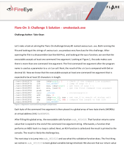 Flare-On 3: Challenge 5 Solution - smokestack.exe