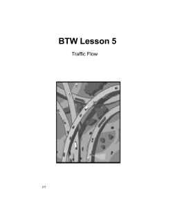 BTW Lesson 5 - Cascade Driving School