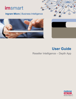 Reseller Depth App User Guide