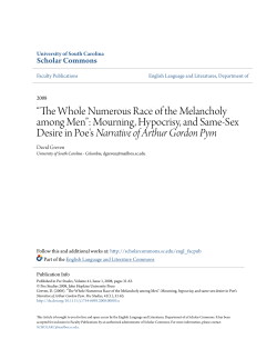 The Whole Numerous Race of the Melancholy among Men