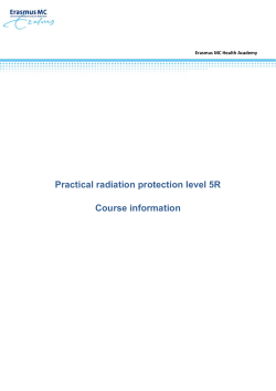 Practical radiation protection level 5R Course