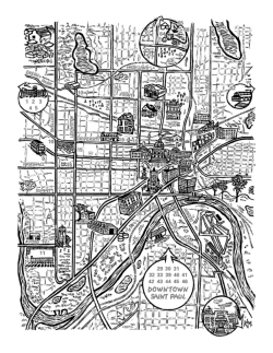 St. Paul Labor History Map