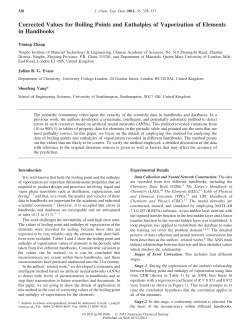Corrected Values for Boiling Points and