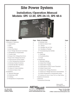 SPS-12-20 Power Supplies