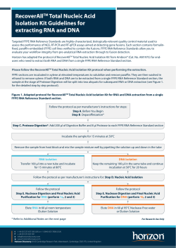 Application Note - Horizon Discovery