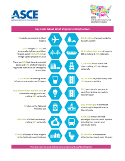 Key Facts About West Virginia`s Infrastructure