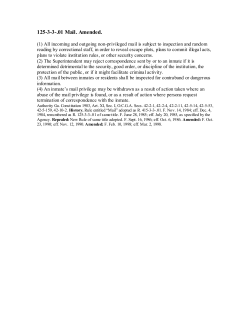 125-3-3-.01 Mail. Amended.