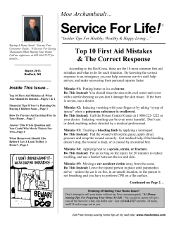 March 2013 - Moe Marketing Realty Group