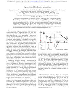 Supercoiling DNA locates mismatches