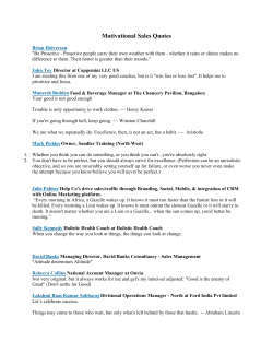 Motivational Sales Quotes