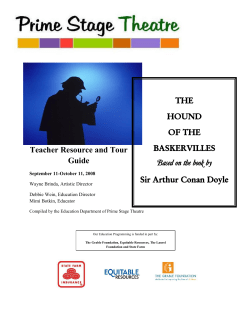 THE HOUND OF THE BASKERVILLES