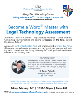 Become a Word Master with Legal Technology Assessment